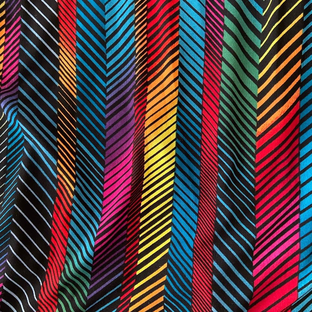 Rainbow wrap dress. BCBG. XS. Like new.